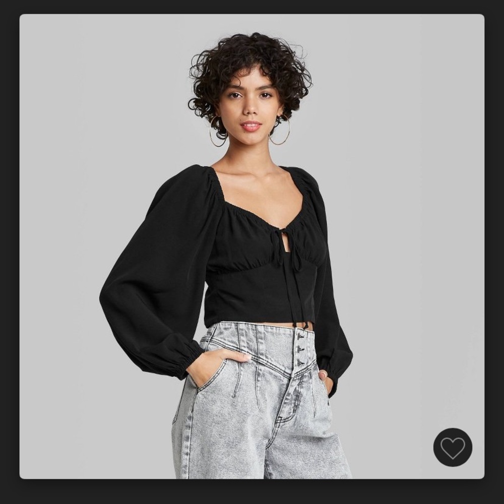 NWT wild fable long sleeve blouse